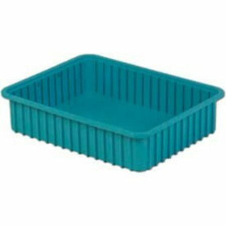 LEWISBINS LEWISBins Divider Box  DC3050 22-3/8" x 17-3/8" x 5", Light Blue DC3050  Lt Blue